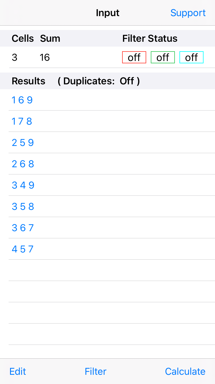 Killer Sudoku Calculator